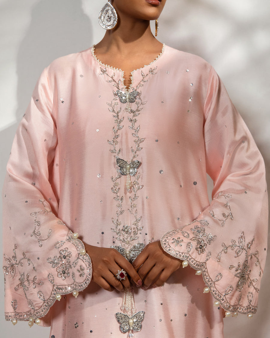 BLUSH PINK KAFTAN