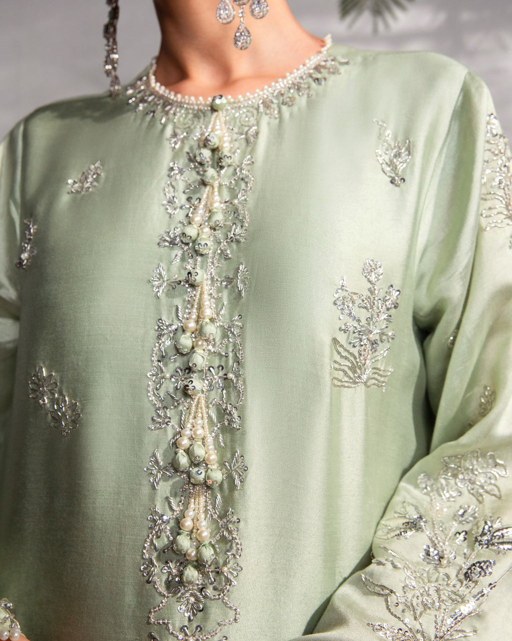 MINT GREEN KAFTAN