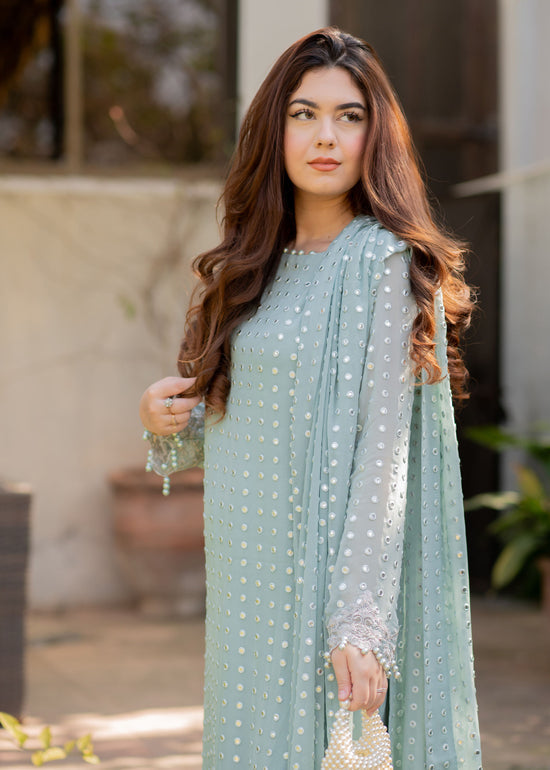 RANG-E-HAYA - SALINA (ICE BLUE)