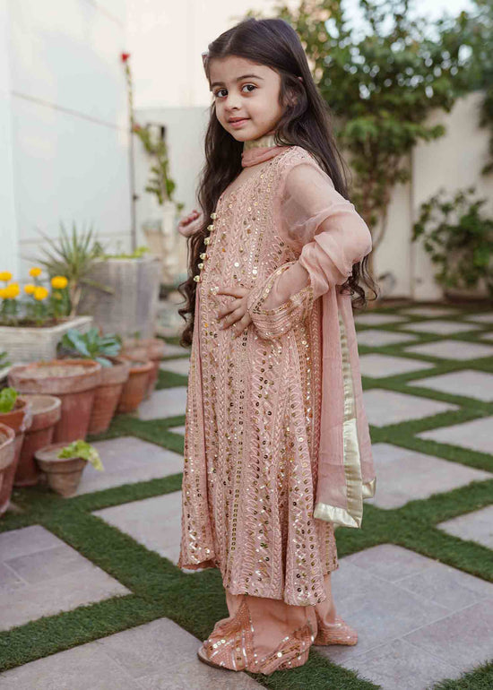 RANG-E-HAYA - UFAQ LIGHT PEACH KIDS