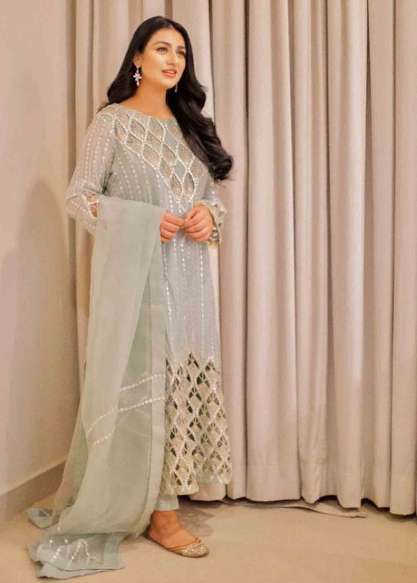 RANG-E-HAYA - POPPY (PASTEL BLUE)