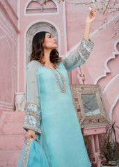 RANG-E-HAYA - PAIRHAN (LIGHT BLUE)