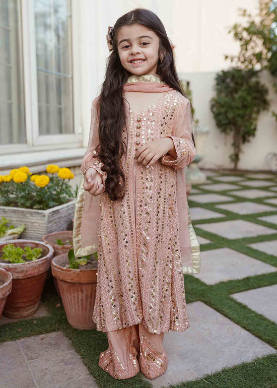 RANG-E-HAYA - UFAQ LIGHT PEACH KIDS