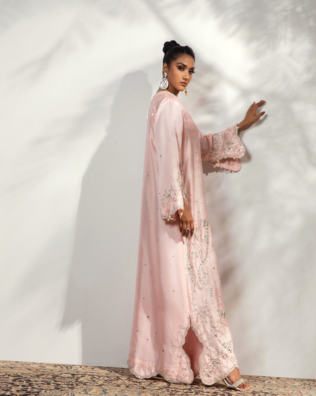 BLUSH PINK KAFTAN
