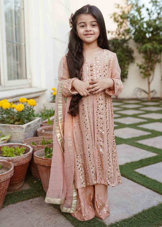 RANG-E-HAYA - UFAQ LIGHT PEACH KIDS