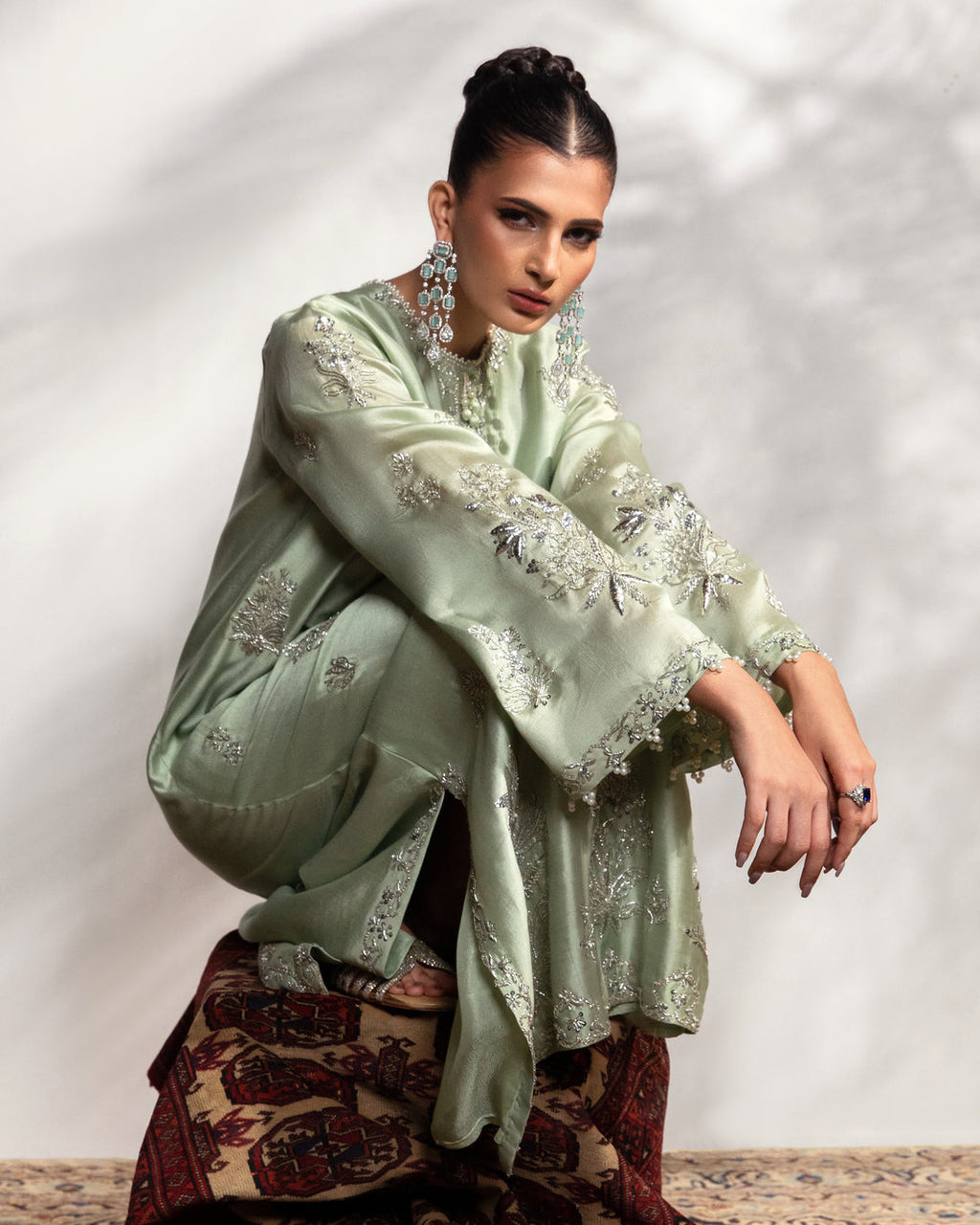 MINT GREEN KAFTAN