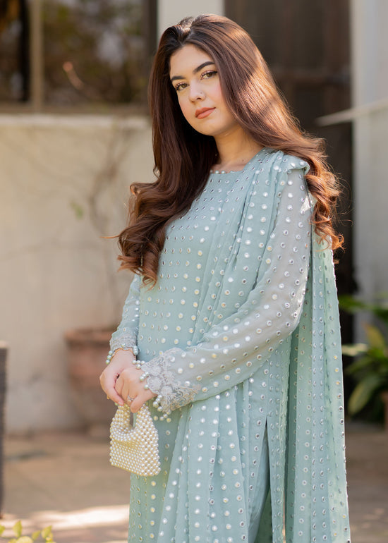 RANG-E-HAYA - SALINA (ICE BLUE)