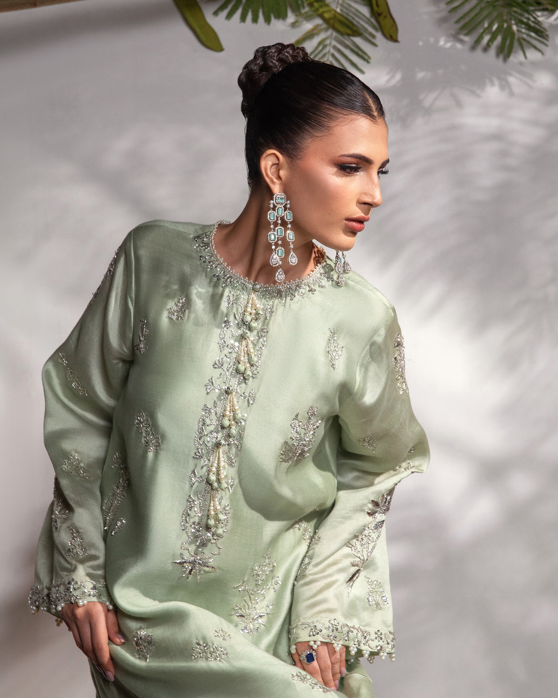 MINT GREEN KAFTAN