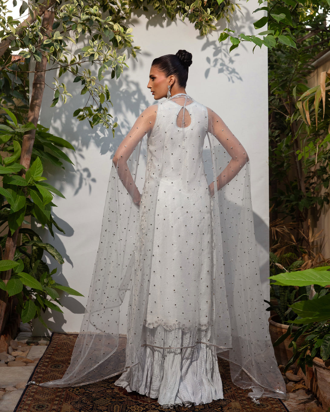 SILVER GREY RAYA SET
