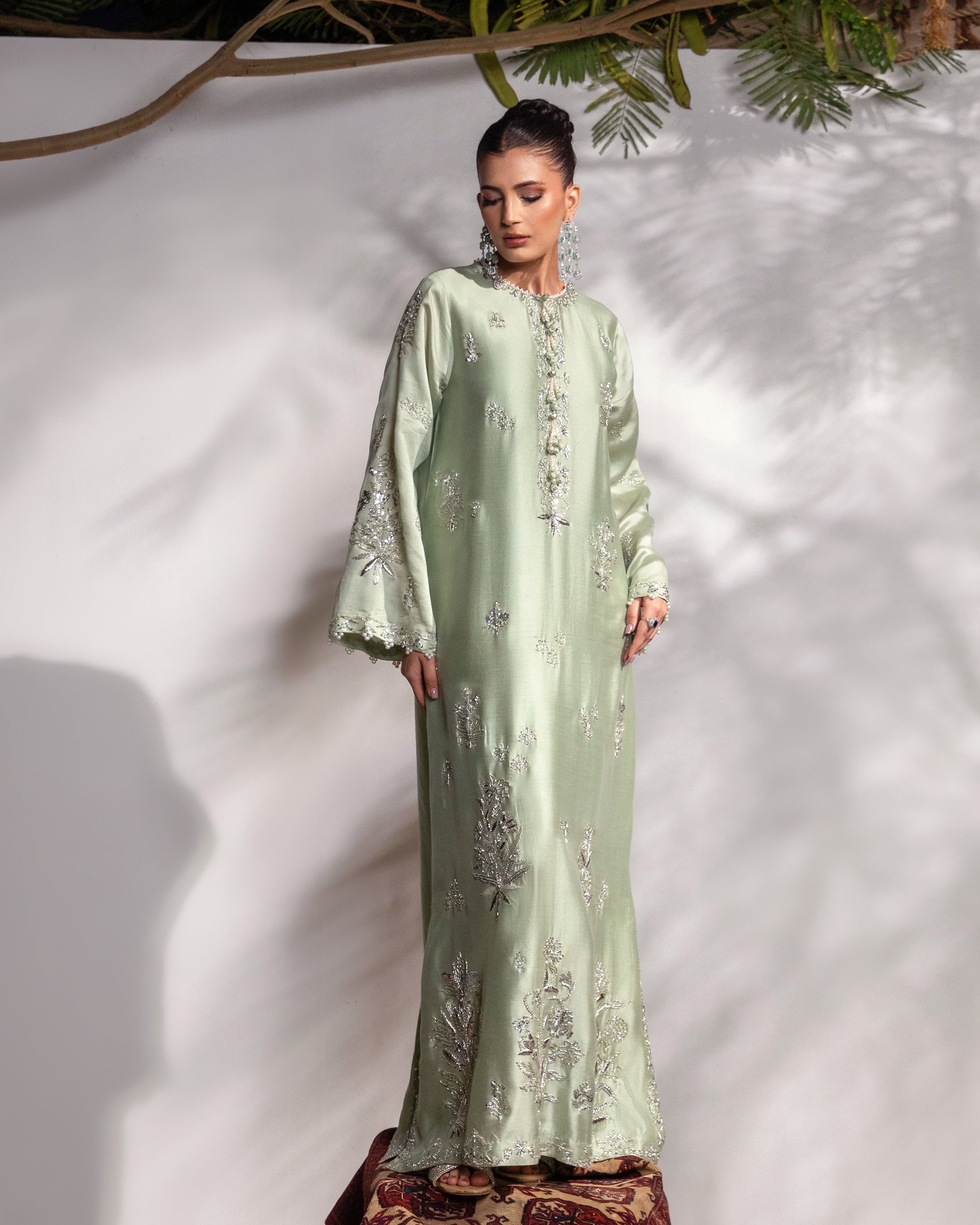 MINT GREEN KAFTAN