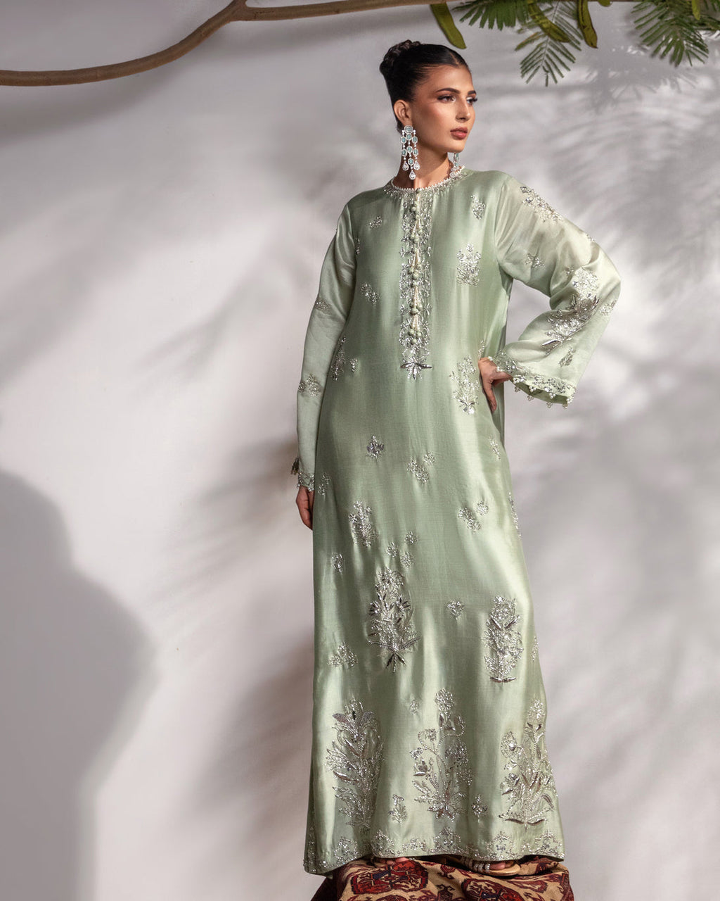 MINT GREEN KAFTAN