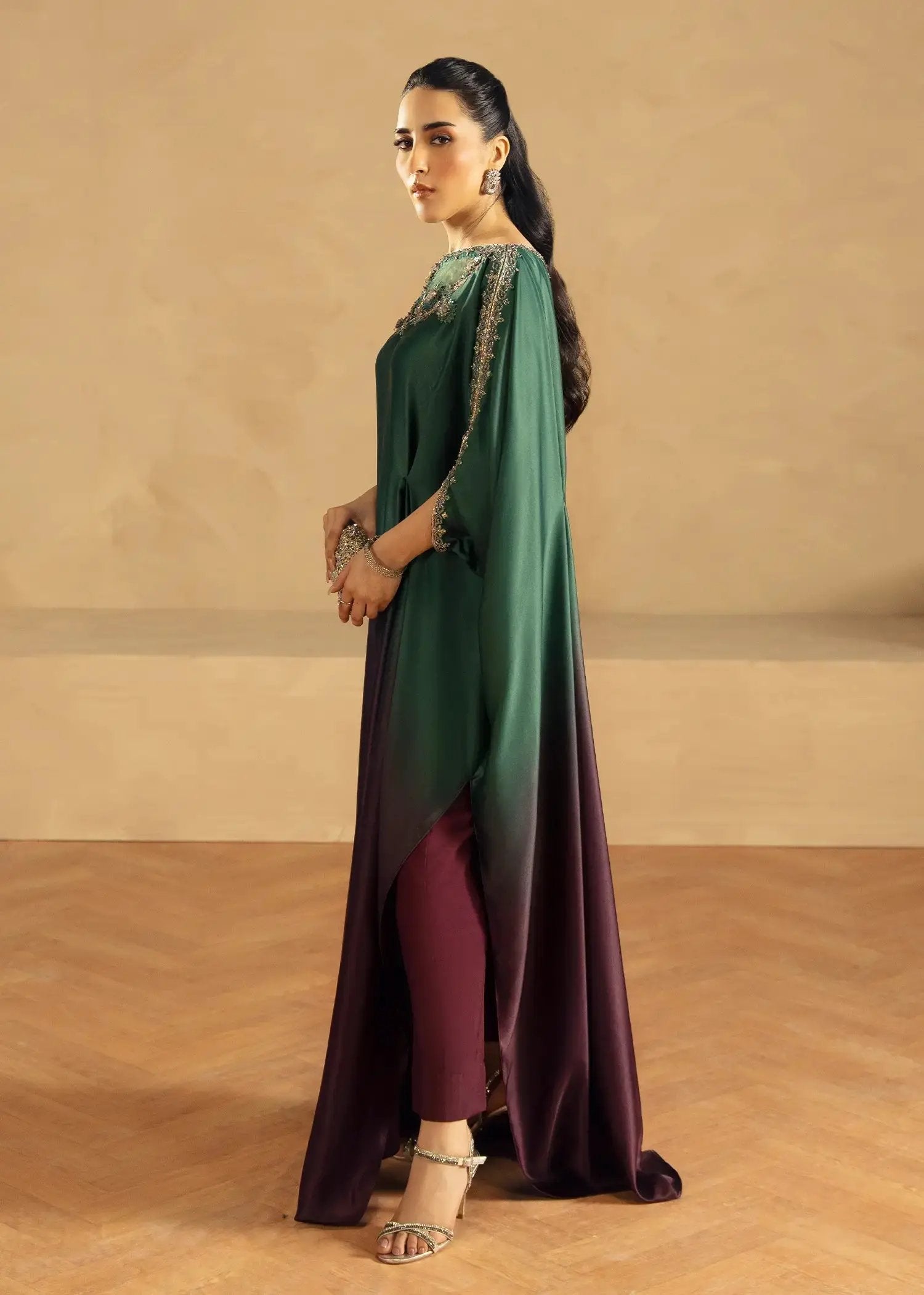 ANK - SHADED KAFTAN Rubina's Collection