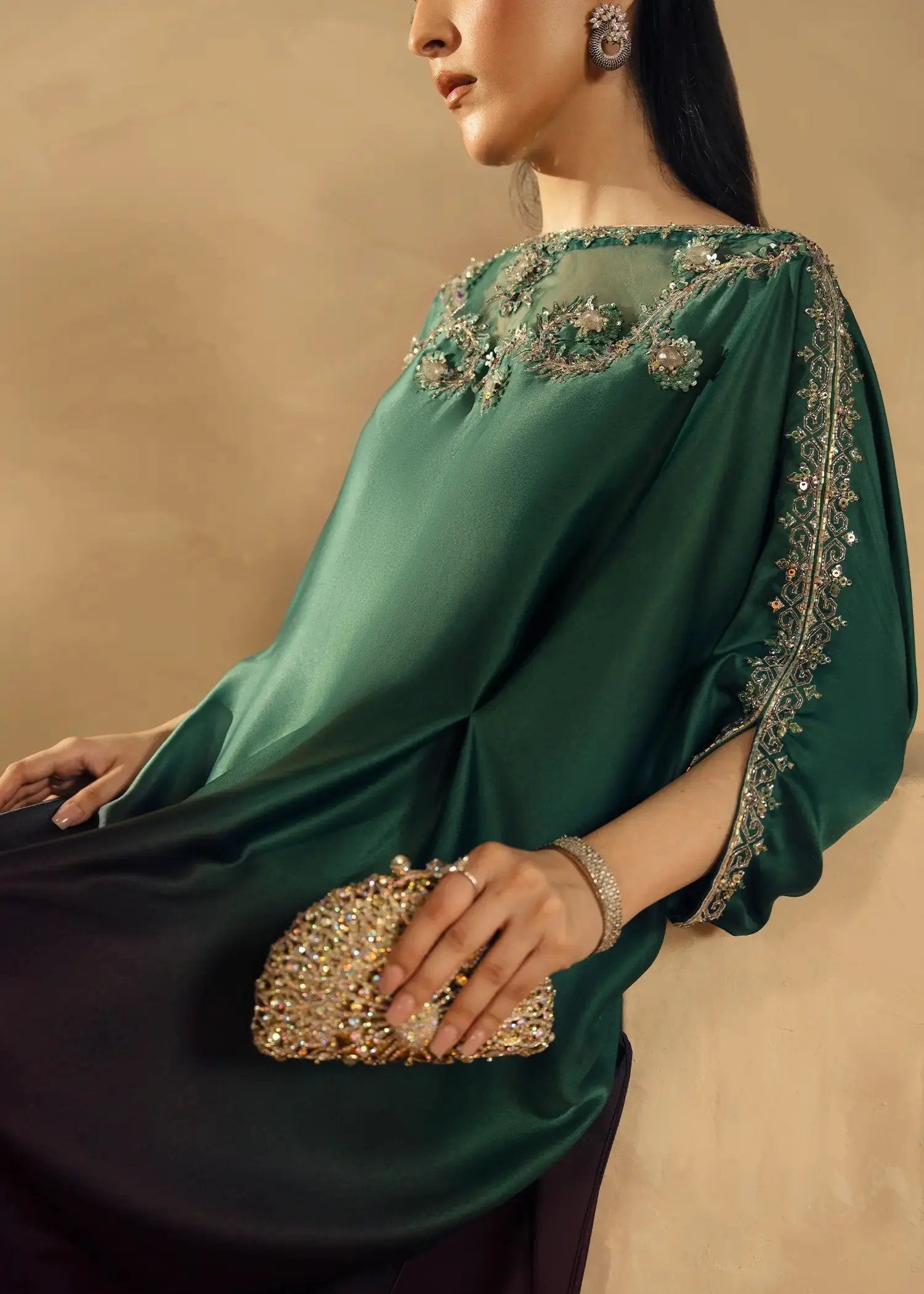 ANK - SHADED KAFTAN Rubina's Collection