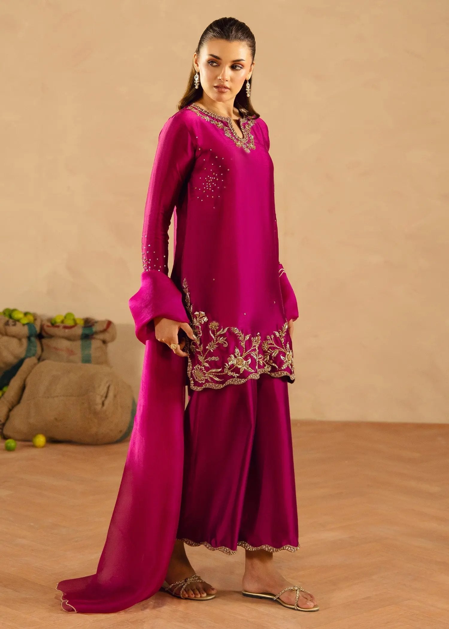 ANK - MAGENTA MARL Rubina's Collection