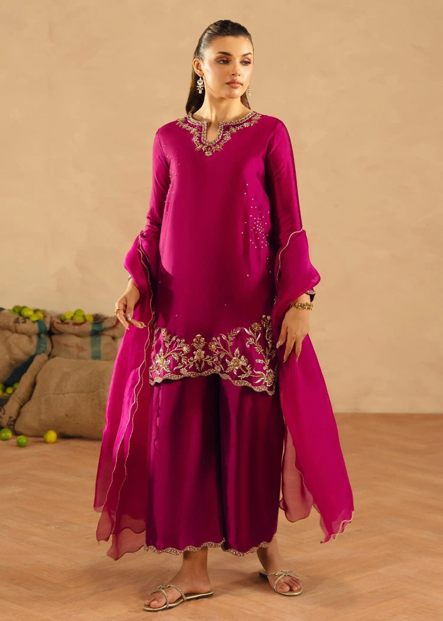 ANK - MAGENTA MARL Rubina's Collection