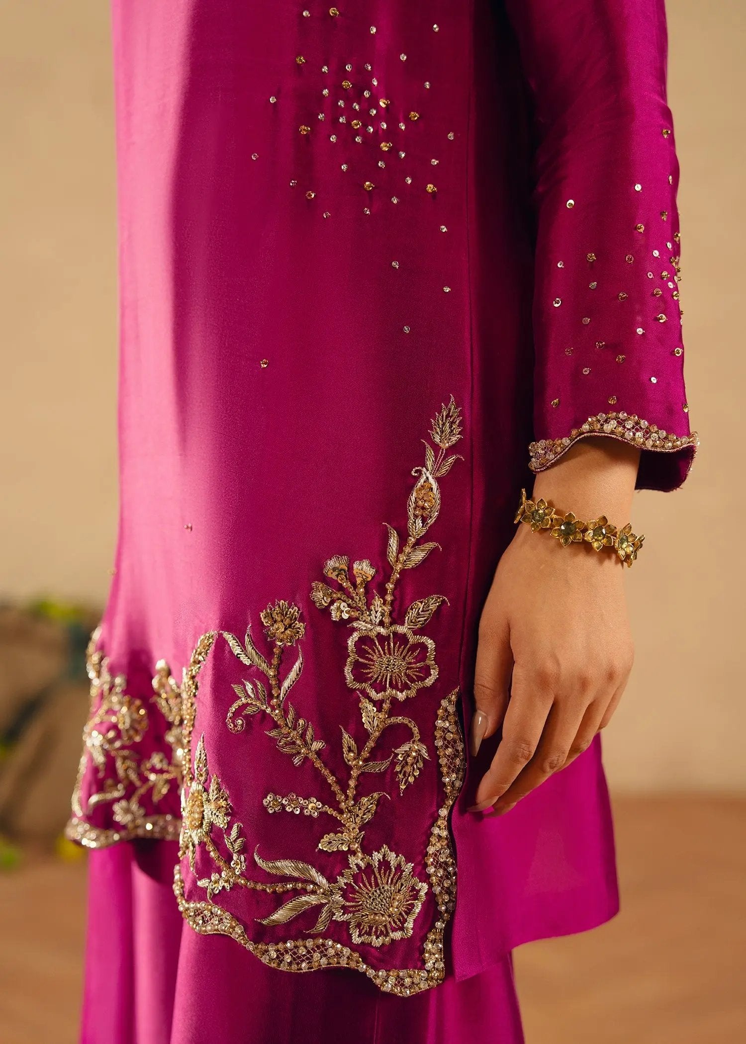 ANK - MAGENTA MARL Rubina's Collection