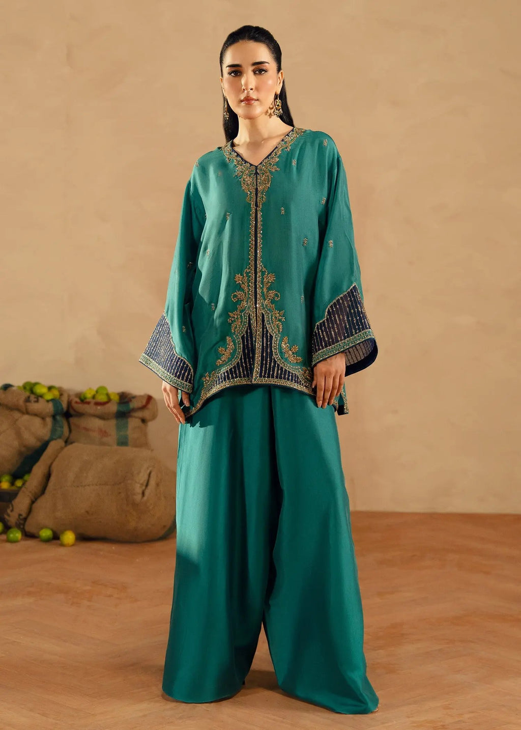 ANK - RAYA GREEN Rubina's Collection