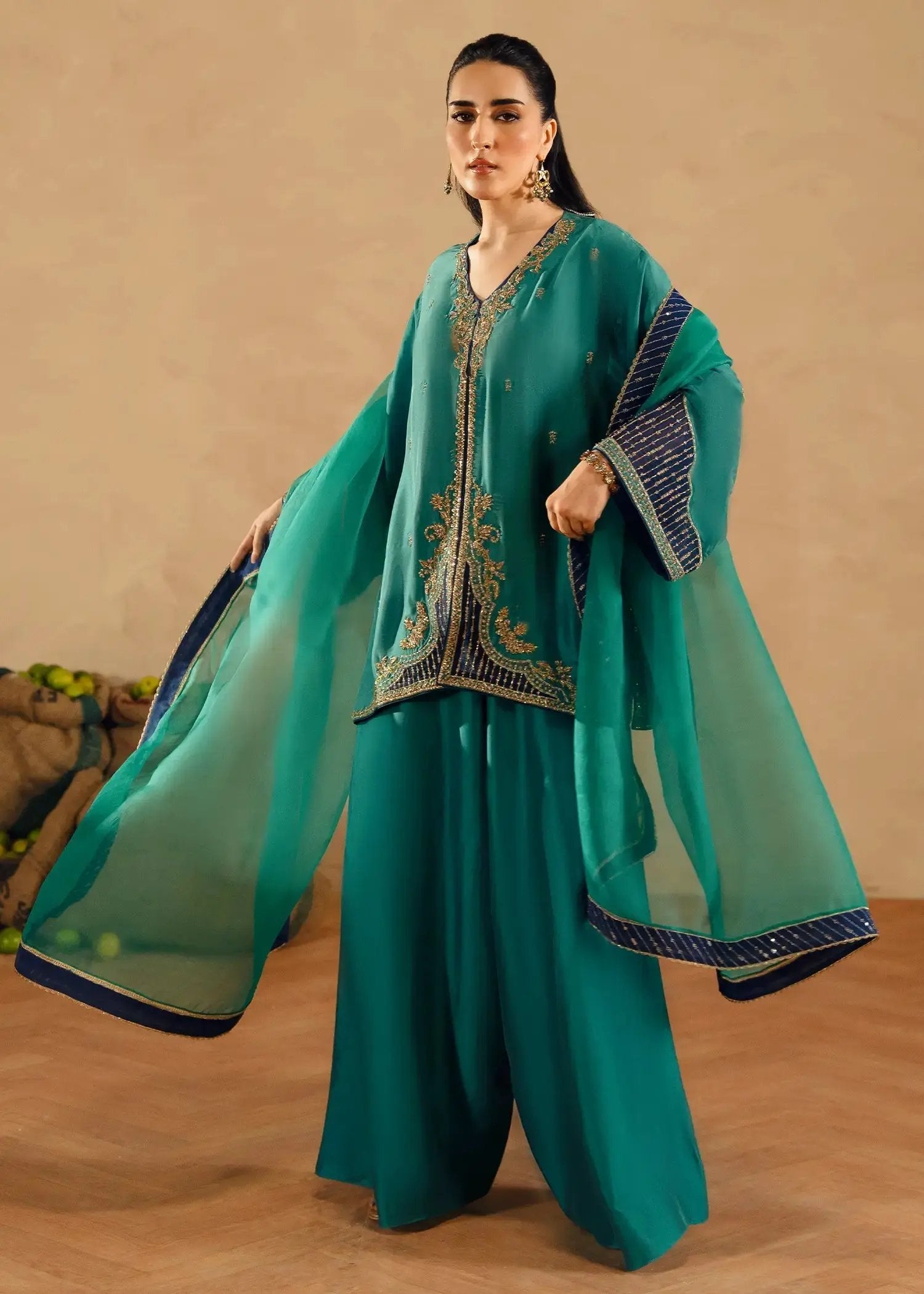 ANK - RAYA GREEN Rubina's Collection