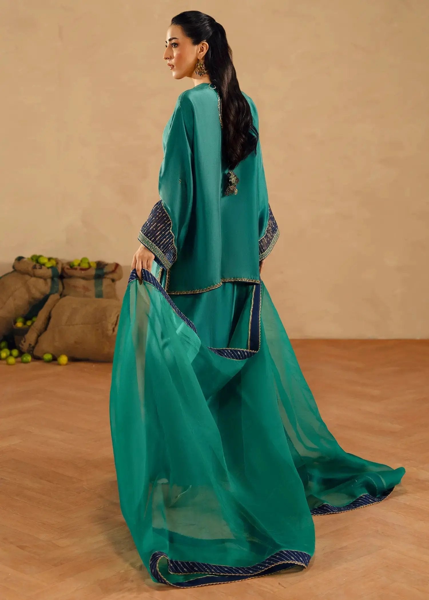 ANK - RAYA GREEN Rubina's Collection