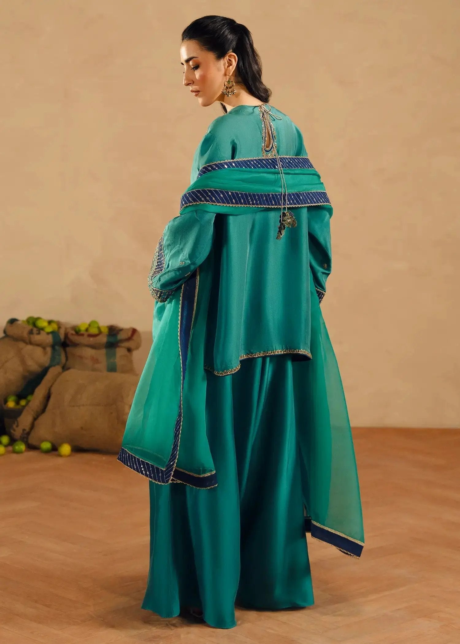 ANK - RAYA GREEN Rubina's Collection