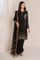 EMBROIDERED RAW SILK UR-7054
