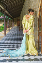 OLIVIA SHORT SHIRT AND GHARARA