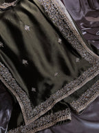 MAHJABEEN-OLIVE GREEN