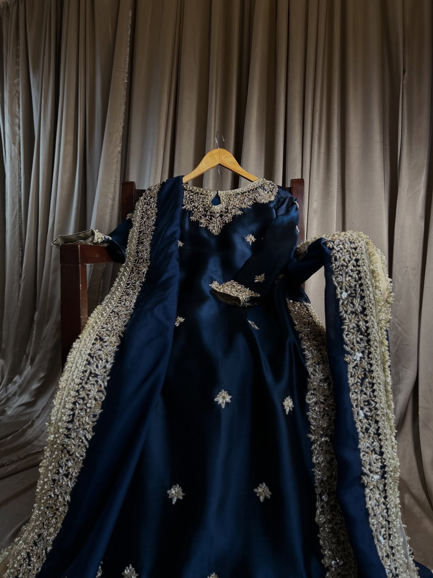 MAHJABEEN-ROYAL BLUE