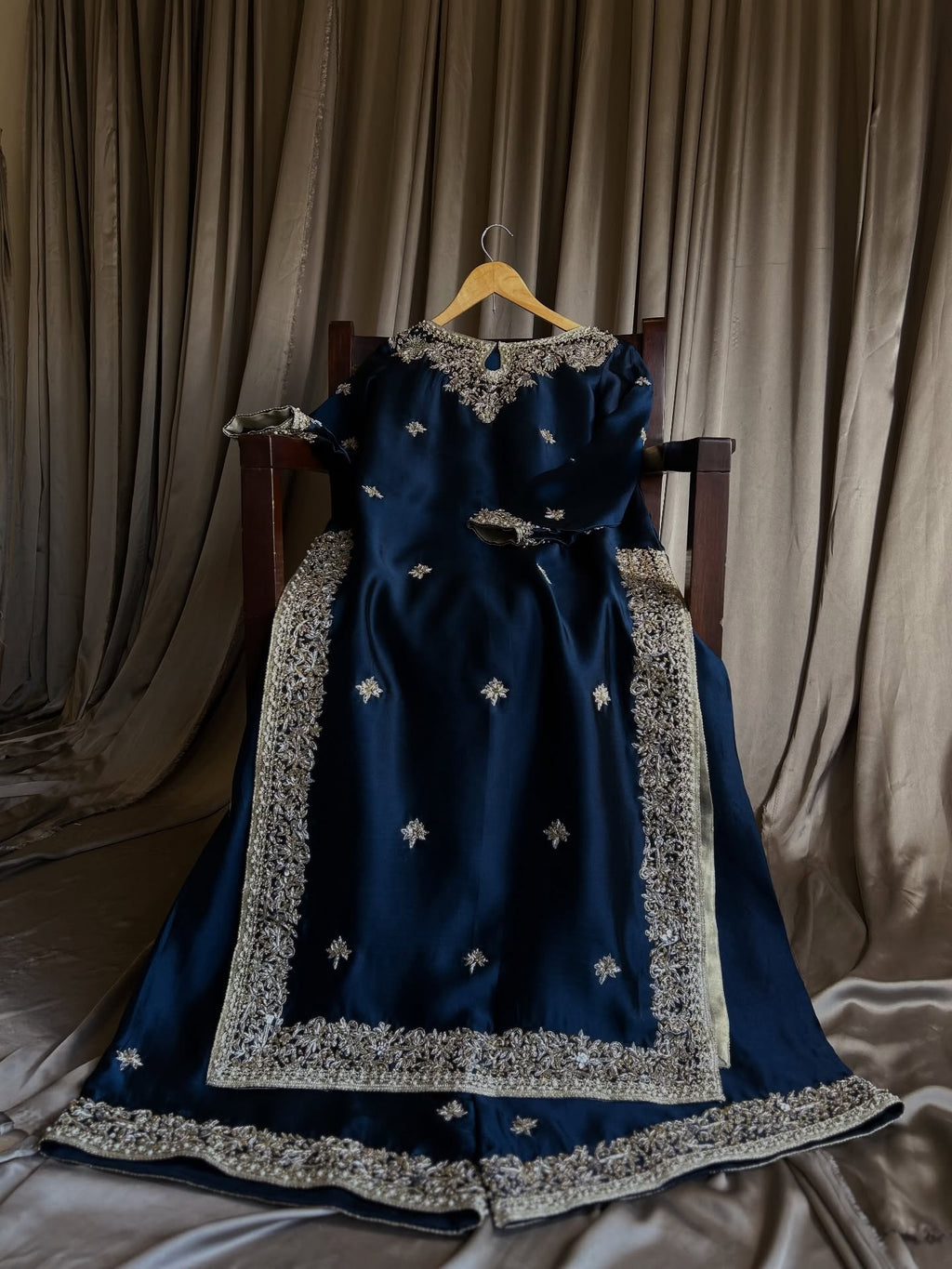 MAHJABEEN-ROYAL BLUE