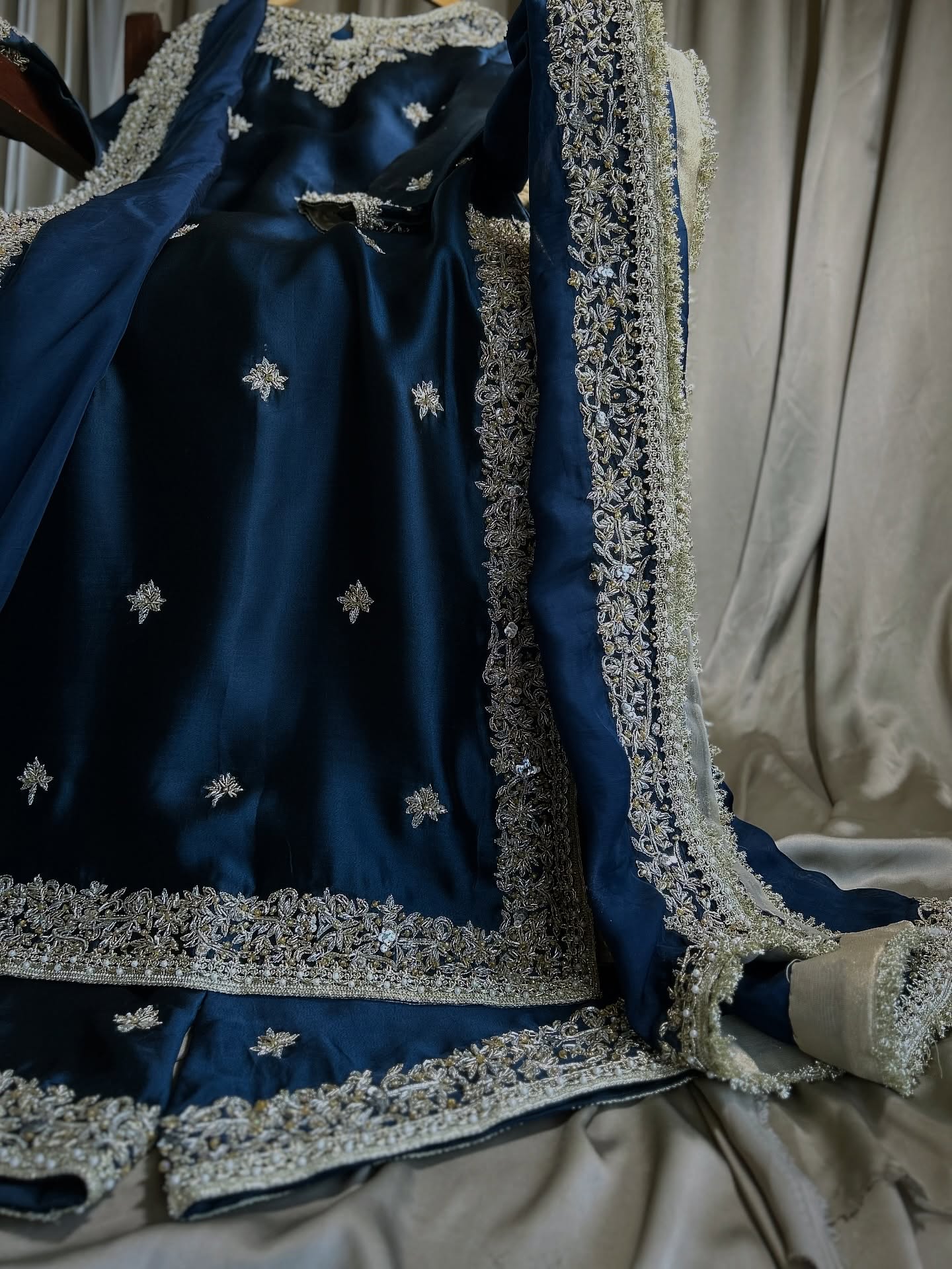 MAHJABEEN-ROYAL BLUE