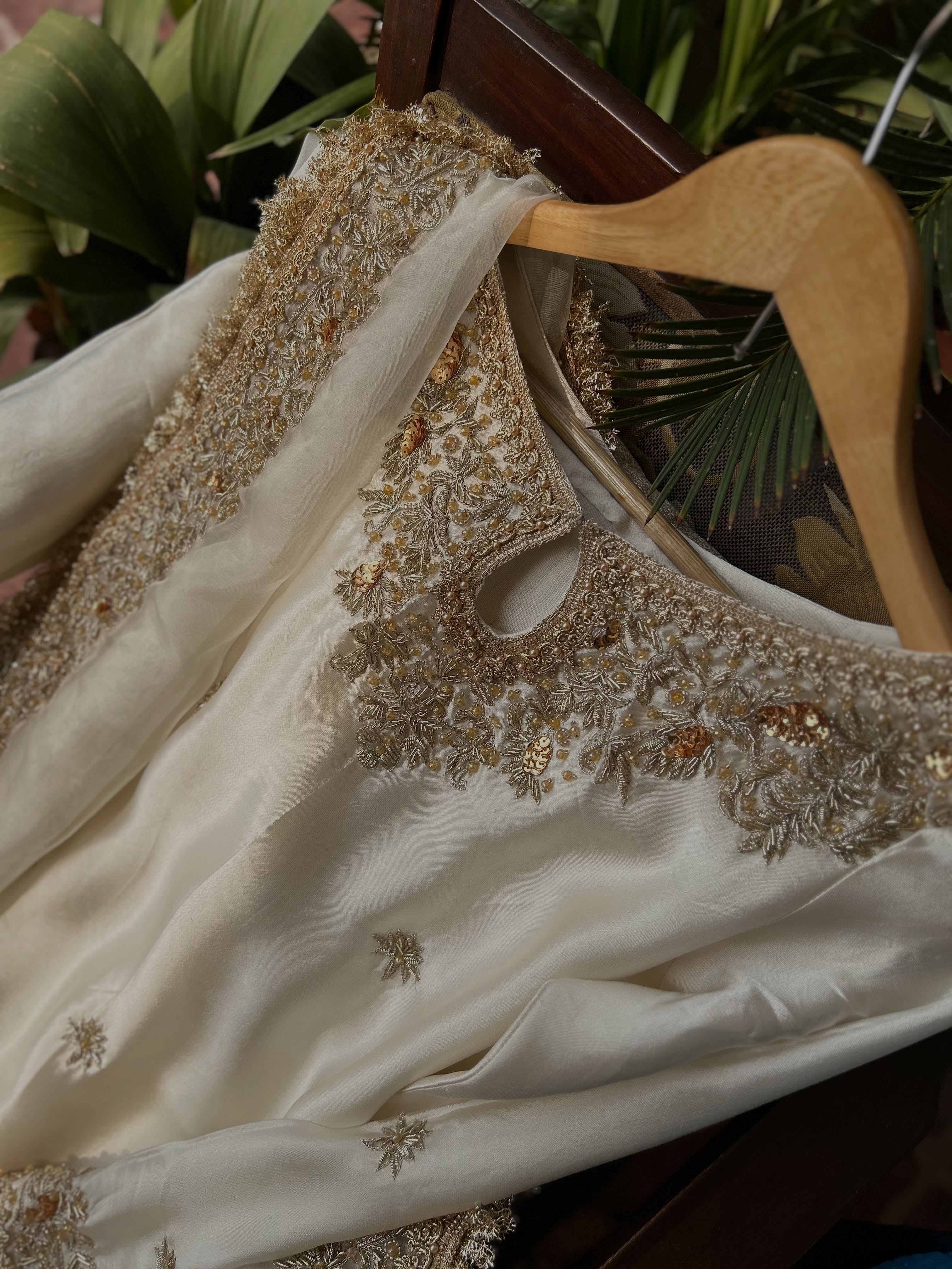 MAHJABEEN-IVORY WHITE