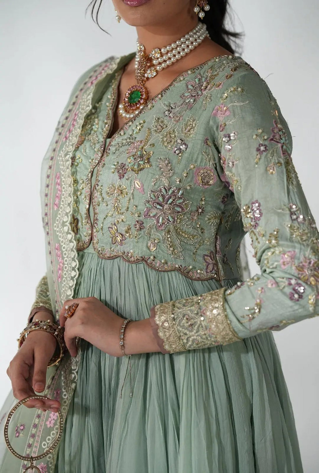 AJR COUTURE - SATIN SERENITY Rubina's Collection