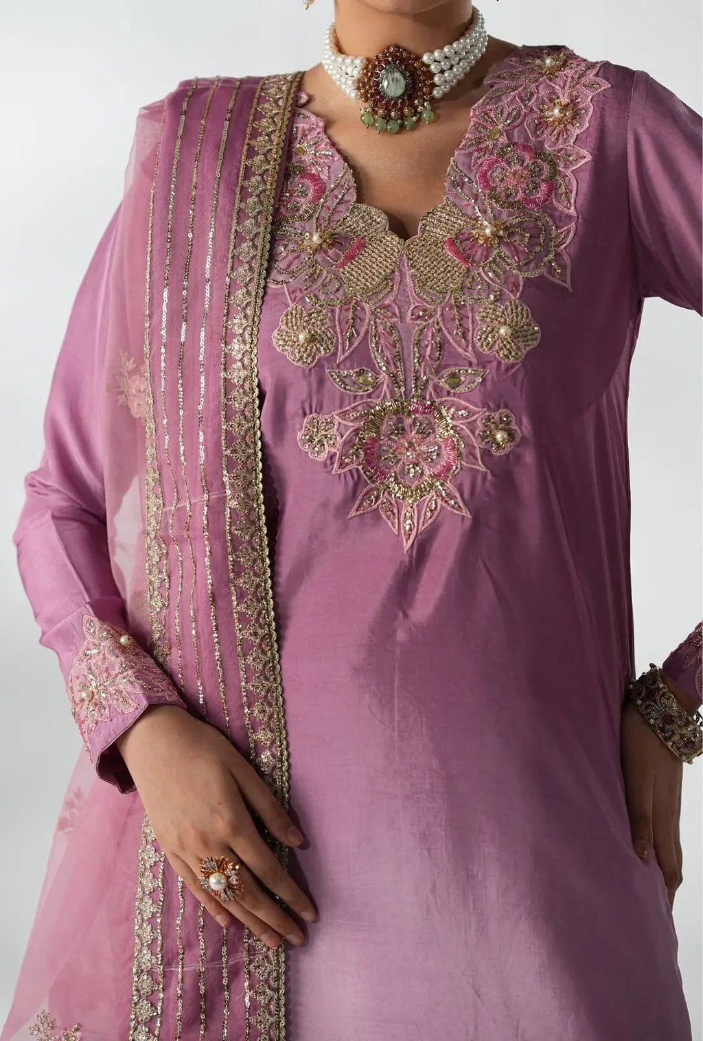 AJR COUTURE - FLORAL FUSION Rubina's Collection