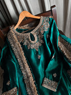 MAHJABEEN-EMERALD GREEN