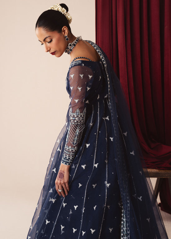 RANG-E-HAYA - CLAIRE (NAVY BLUE)