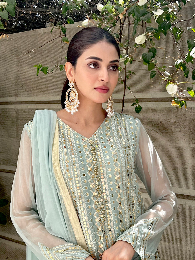 RANG-E-HAYA - UFAQ (ICE BLUE)